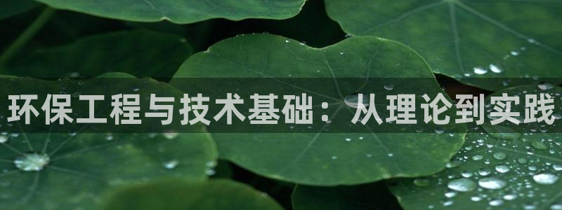 彩名堂最新免费计划官网：环保工程与技