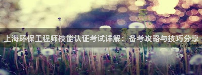 谁知道彩名堂网站是多少：上海环保工程